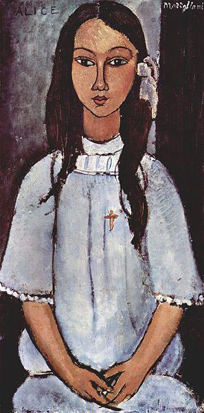 Amedeo Modigliani Alice Sweden oil painting art